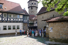 Sankt Crescentius on Tour in Ostheim und auf dem Kreuzberg (Foto: Karl-Franz Thiede)